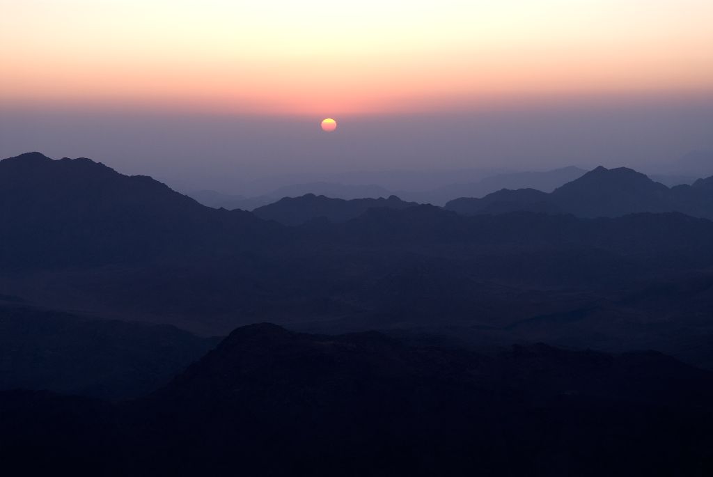 Monte Sinai, amanecer