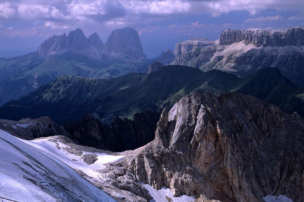 Dolomites, the Marmolada