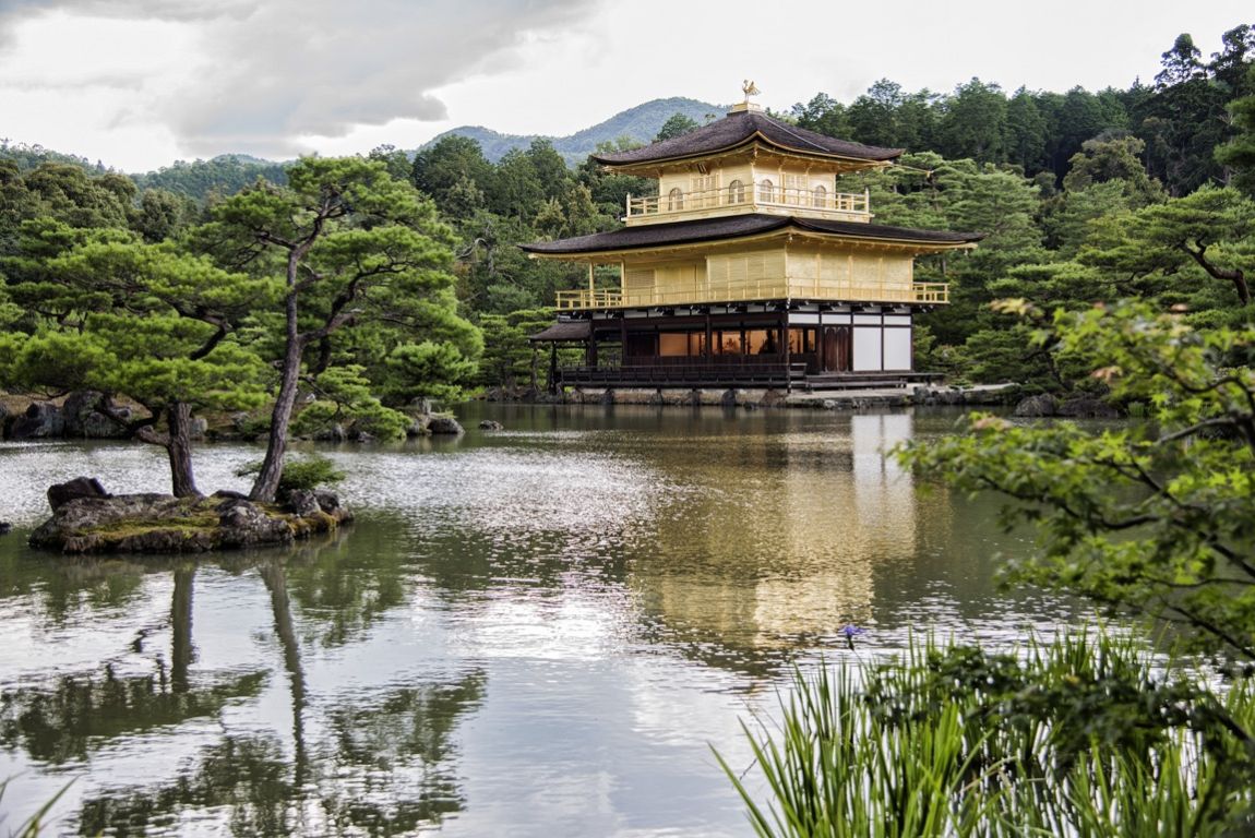 Kioto, Kinkaku-ji, pabellón de oro