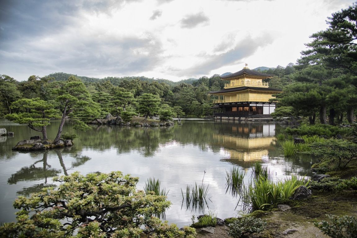 Kioto, Kinkaku-ji, pabellón de oro