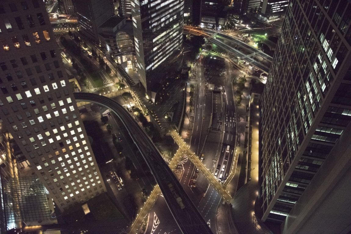 Tokio, vistas desde el Park Hotel Tokio