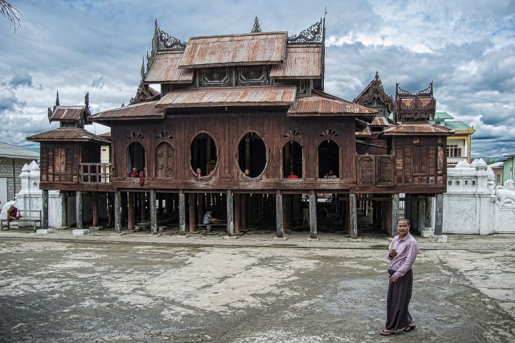 Monasterio Shwe Yan Pyay (Myanmar), 2014