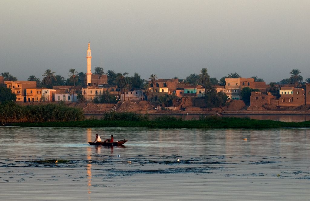 Atardecer en el Nilo