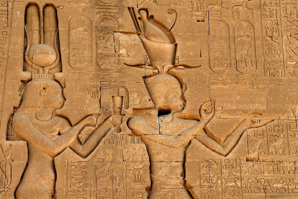 Dendera, Templo de Hathor, Cleopatra