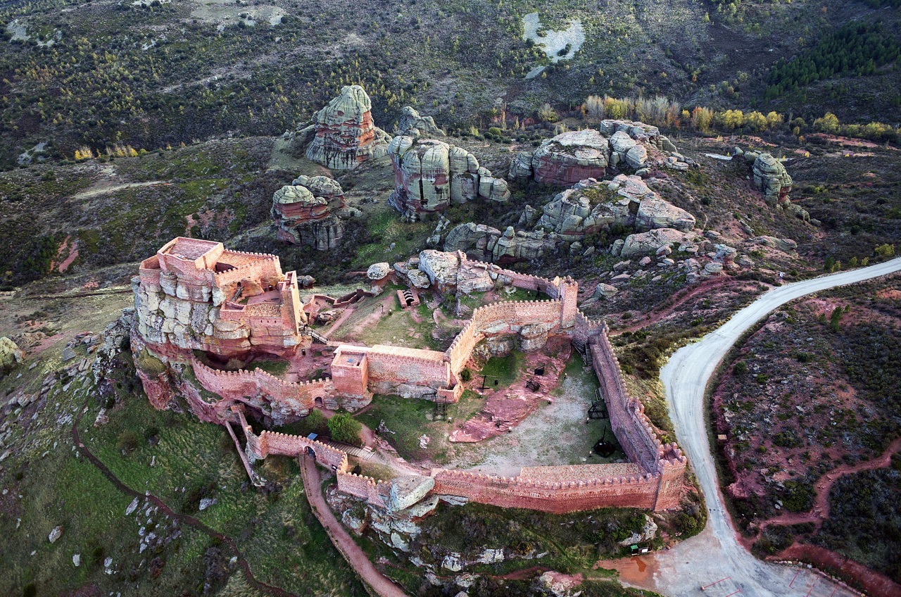 Peracense castle (Teruel)