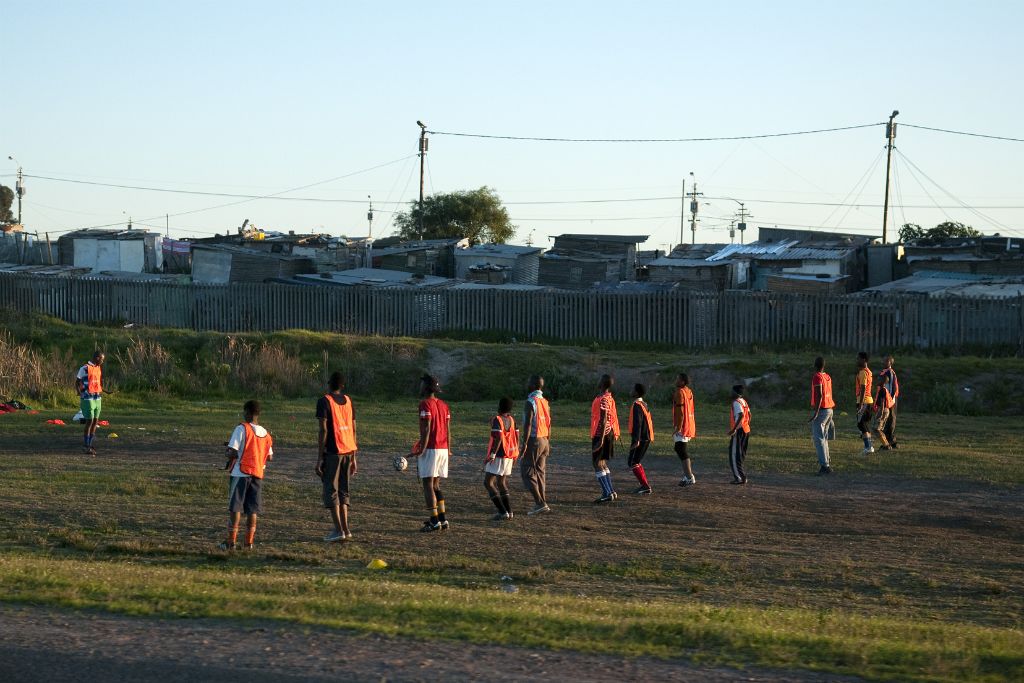 Cape Town, soccer training