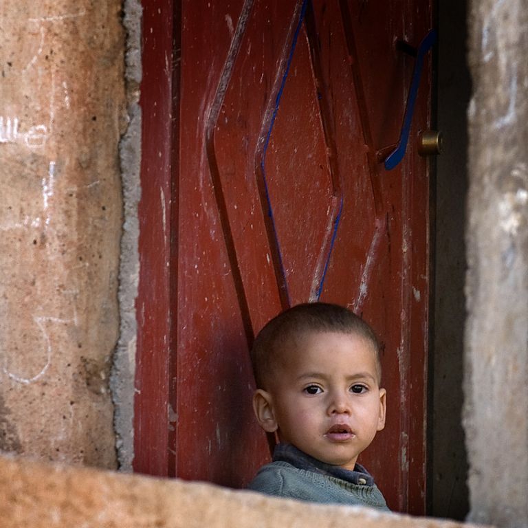 Berber child, Eurika Valley (Morocco), 2009