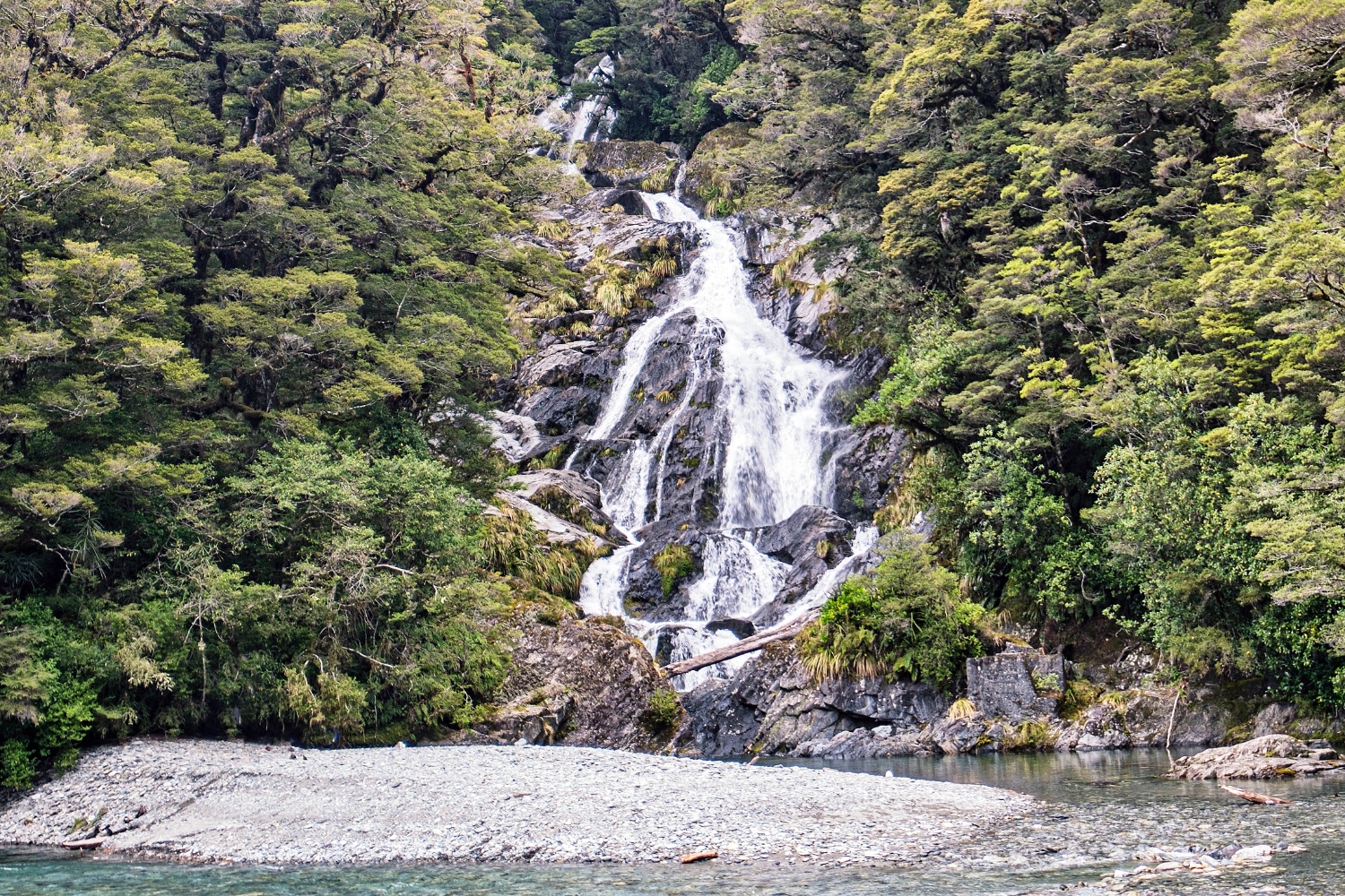 Fantail Falls, Mount Aspiring National Park