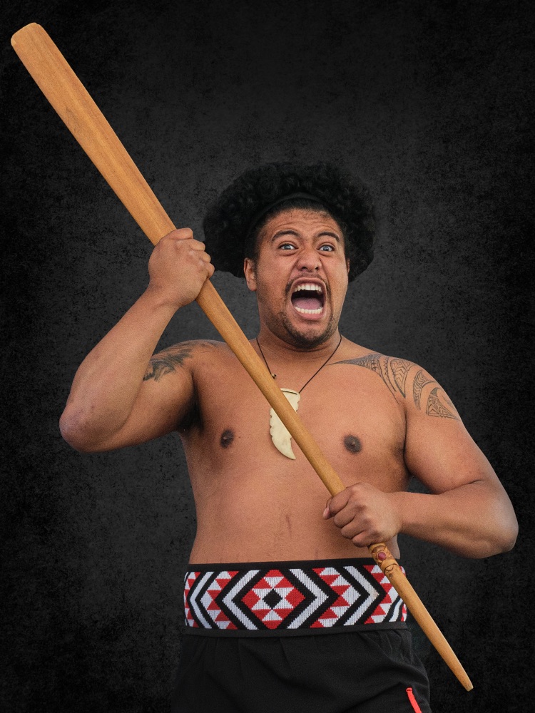 Rotorua, Wakarewarewa, habitante maorí