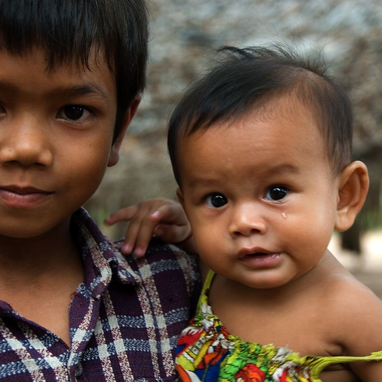 Camboya - Niños camboyanos