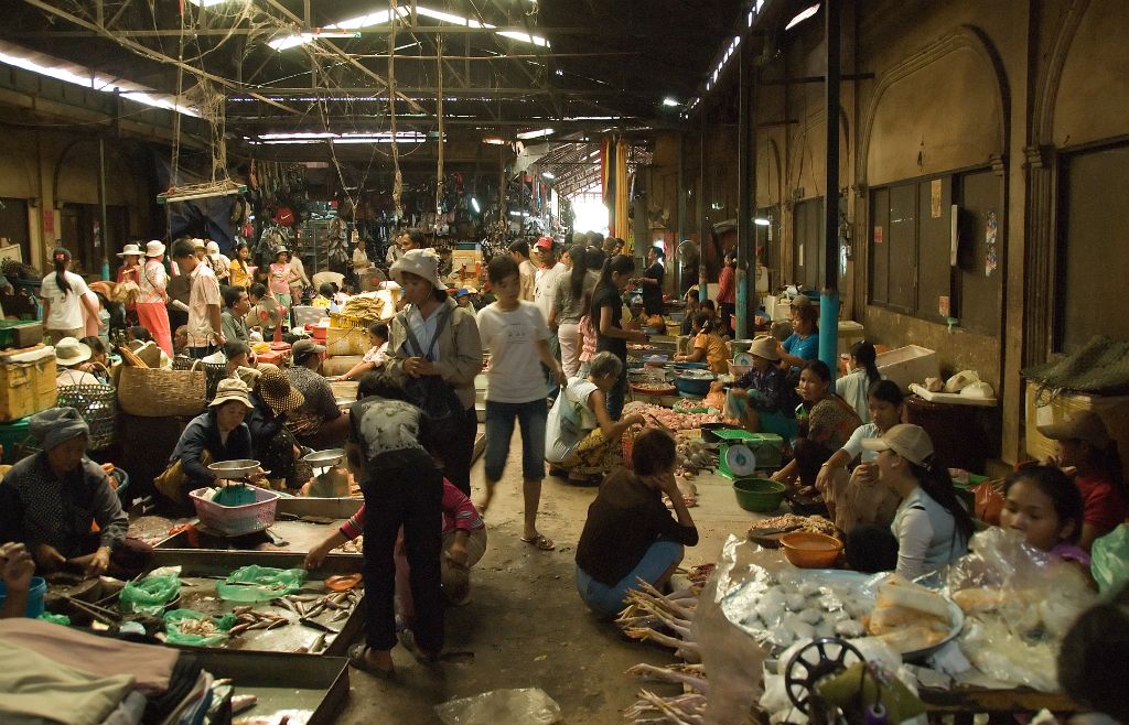 Camboya - Mercado de Siem Reap